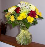 Assorted Flowers in a Vase